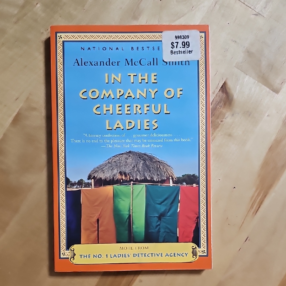 3 for $10 📚 In the Company of Cheerful Ladies by Alexander McCall Smith